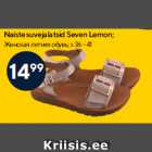 Naiste suvejalatsid Seven Lemon