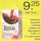 Allahindlus - Moldova lauavein Libelula Cabernet Sauvignon