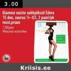 Allahindlus - Glamour naiste sukkpüksid Edera 15 den,