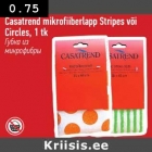 Allahindlus - Casatrend mikrofiiberlapp Stripes või Circles