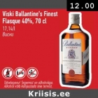 Allahindlus - Viski Ballantine´s Finest Flasgue 40%, 70 cl