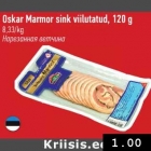 Allahindlus - Oskar Marmor sink viilutatud, 