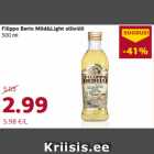 Allahindlus - Filippo Berio Mild&Light oliiviõli
500 ml