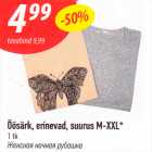 Öösärk, erinevad, suurus M-XXL* 1 tk