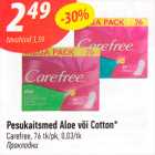 Allahindlus - Pesukaitsmed Aloe või Cotton* 