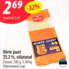 Hiirte juust 25,2%, viilutatud