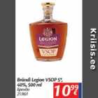 Allahindlus - Brändi Legion VSOP S*, 40%, 500 ml