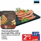 Allahindlus - Toored grillvorstid juustuga Nõo, 460 g