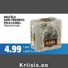 Hele õlu Karl Friedrich 5% 6 x 0,568 l