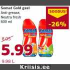 Allahindlus - Somat Gold geel