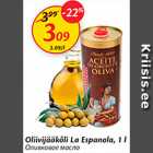 Allahindlus - Oliivijääkõli La Espanola, 1 l