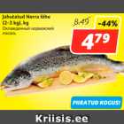 Allahindlus - Jahutatud Norra lõhe
(2-3 kg), kg