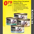 Allahindlus - Deluxe Prima Cat pasteet
kassidele, 80 g