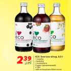 Allahindlus - ICA i love eco siirup, 0,5 l