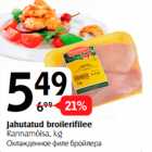 Jahutatud broilerifilee