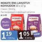 MOKATE 3IN1 LAHUSTUV KOHVIJOOK