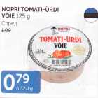 NORPI TOMATI-ÜRDI VÕIE 125 G