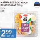 Allahindlus - MAMMA LET´S GO KANARANCH SALAT 270 G