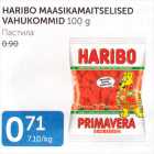 HARIBO MAASIKAMAITSELISED VAHUKOMMID 100 G