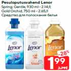 Pesuloputusvahend Lenor