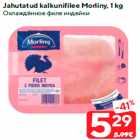 Jahutatud kalkunifilee Morliny, 1 kg
