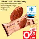 Allahindlus - Jäätis Classic, Balbiino, 60 g

