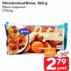 Minisõrnikud Bimar, 360 g
