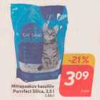 Mittepaakuv kassiliiv Purrrfect Silica, 3,5 l