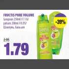 FRUCTIS PURЕ VOLUME šampoon 250ml,palsam 200ml