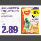 MILUPA IMIKUTOIT 4K PUUVILJAPÜREE 4x90g