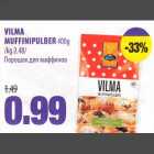 Allahindlus - VILMA MUFFINIPULBER 400g