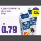 VALIO PERE JOGURT 1kg, ploomi, virsiku