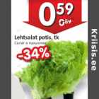 Allahindlus - Lehtsalat potis, tk