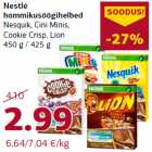 Allahindlus - Nestlé
hommikusöögihelbed