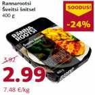 Allahindlus - Rannarootsi
Šveitsi šnitsel
400 g