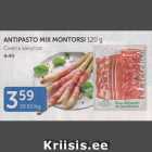 Allahindlus - ANTIPASTO MIX MONTORSI 120 G