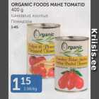 ORGANIC FOODS MAHE TOMATID 400 G