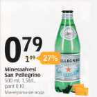 Allahindlus - Mineraalvesi San Pellegrino