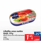 Allahindlus - Lõhefilee omas mahlas Kaija, 170 g