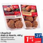 Allahindlus - Lihapihvid Maks&Moorits, 400 g