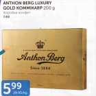 Allahindlus - ANTHON BERG LUXURY GOLD KOMMIKARP 200 G