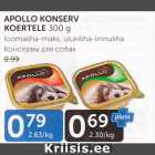 APOLLO KONSERV KOERTELE 300 G