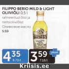 FILIPPO BERIO MILD & LIGHT OLIIVIÕLI 0,5 L