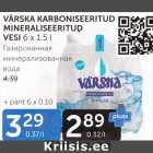 Allahindlus - VÄRSKA KARBONISEERITUD MINERAALISEERITUD VESI