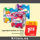 Jogurtijook Actimel, 4 x 100 g

