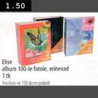 Allahindlus - Elise album 100-le fotole, erinevad