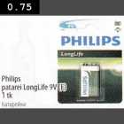 Allahindlus - Philips patarei LongLife 9V (E)