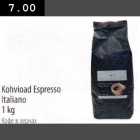 Allahindlus - Kohvioad Espresso Italiano lkg