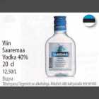 Allahindlus - Viin Sааrеmаа Vodka 40% 20 cl