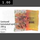 Allahindlus - Gеrmund kuivatatud aprikoos 200 g